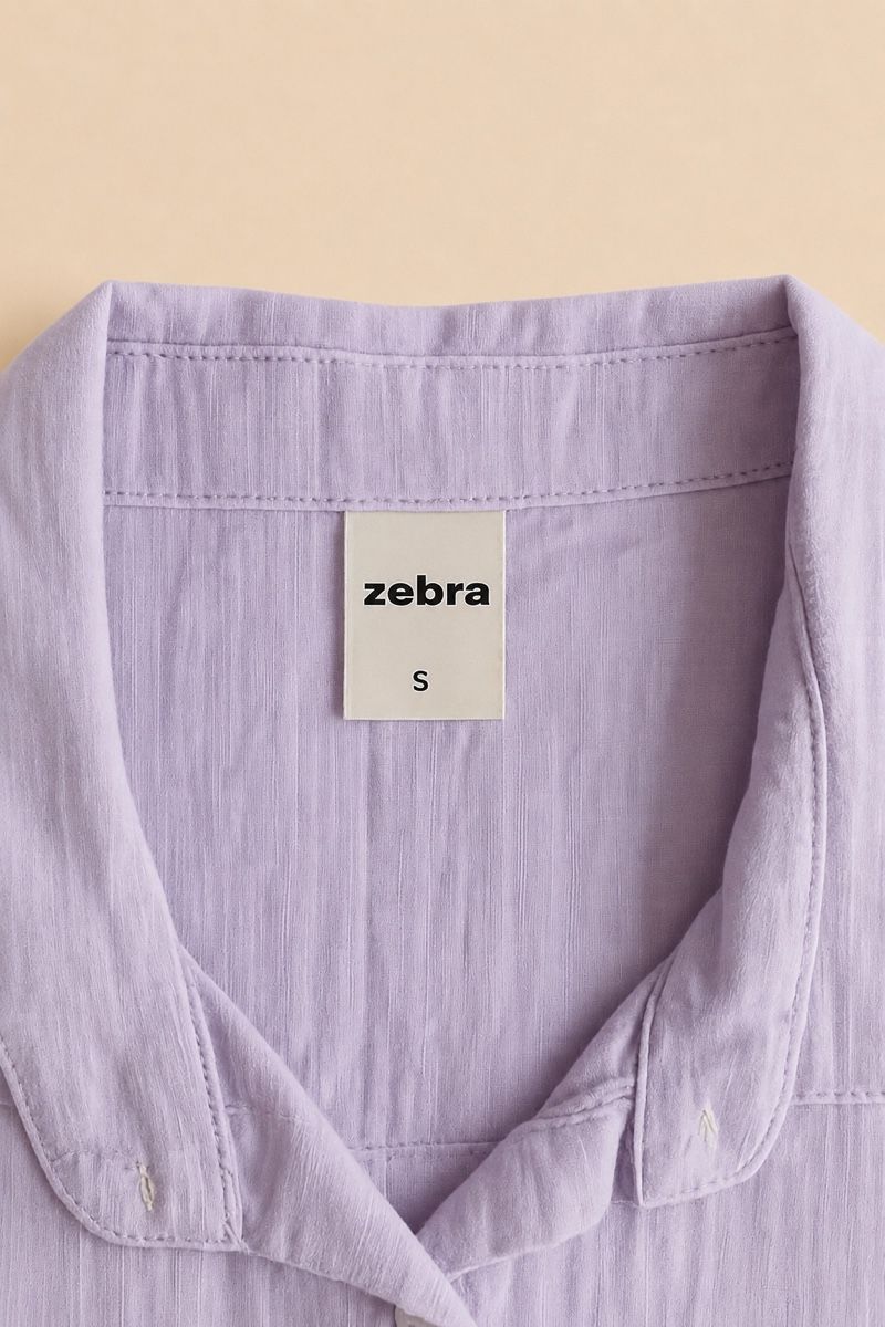Zebra Camicette: CHEMISE LAVANDE ZEBRA – Nuovo (secondo la descrizione) da Lausanne venduto da KeNaChic 2