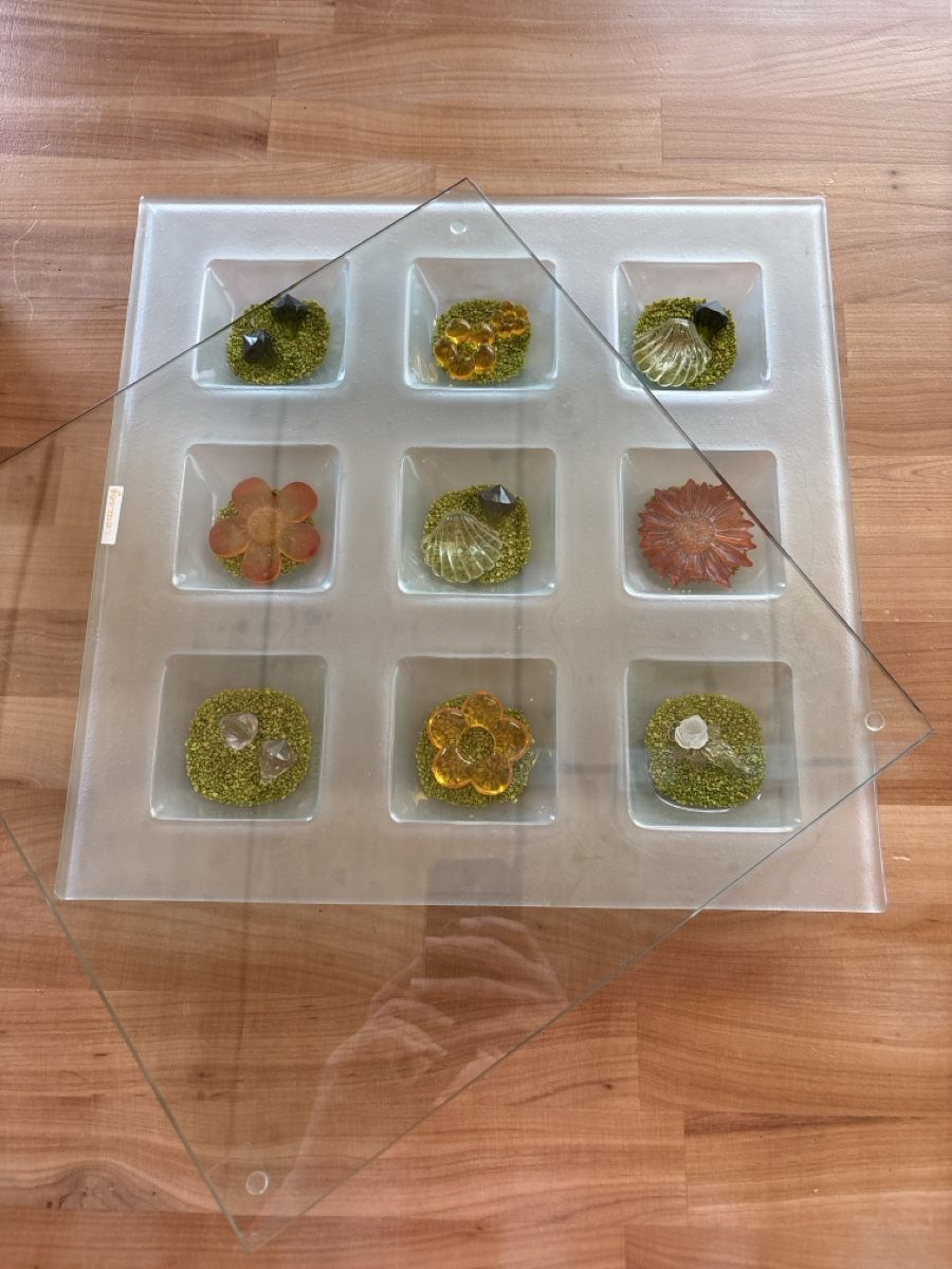 Tutte le decorazioni: Glas Platte mit Deko Fächer – Usato da Rümlang venduto da baselsale1 2