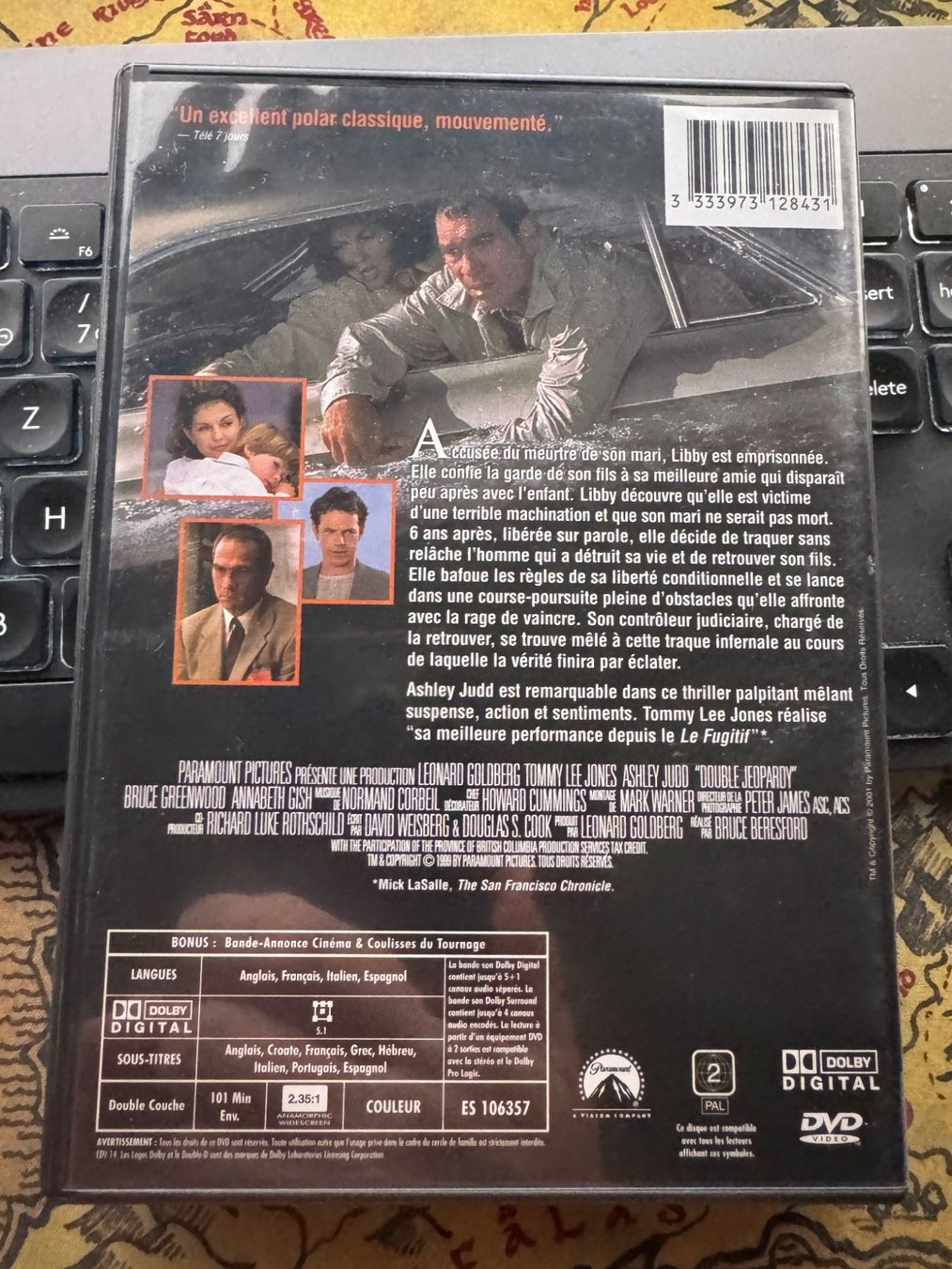 Tutti i DVDs: Double jeu (1999) - DVD – Usato da Semsales venduto da __Florian__ 2