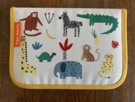 Tiger Family Etui, NEU, Top Zustand, Zoo Tiere Design