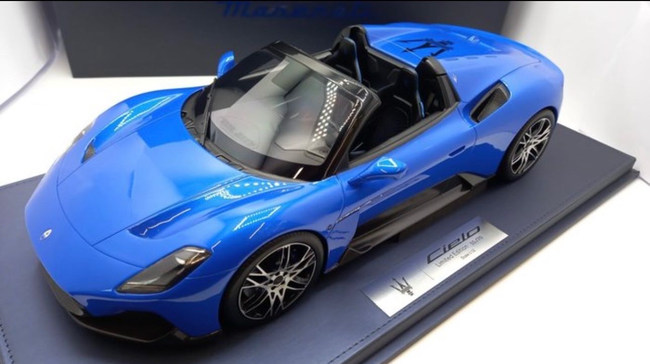 Maserati Modellautos: Maserati MC20 Cielo Model 1:12 – Neu und originalverpackt aus Weinfelden von Sagun