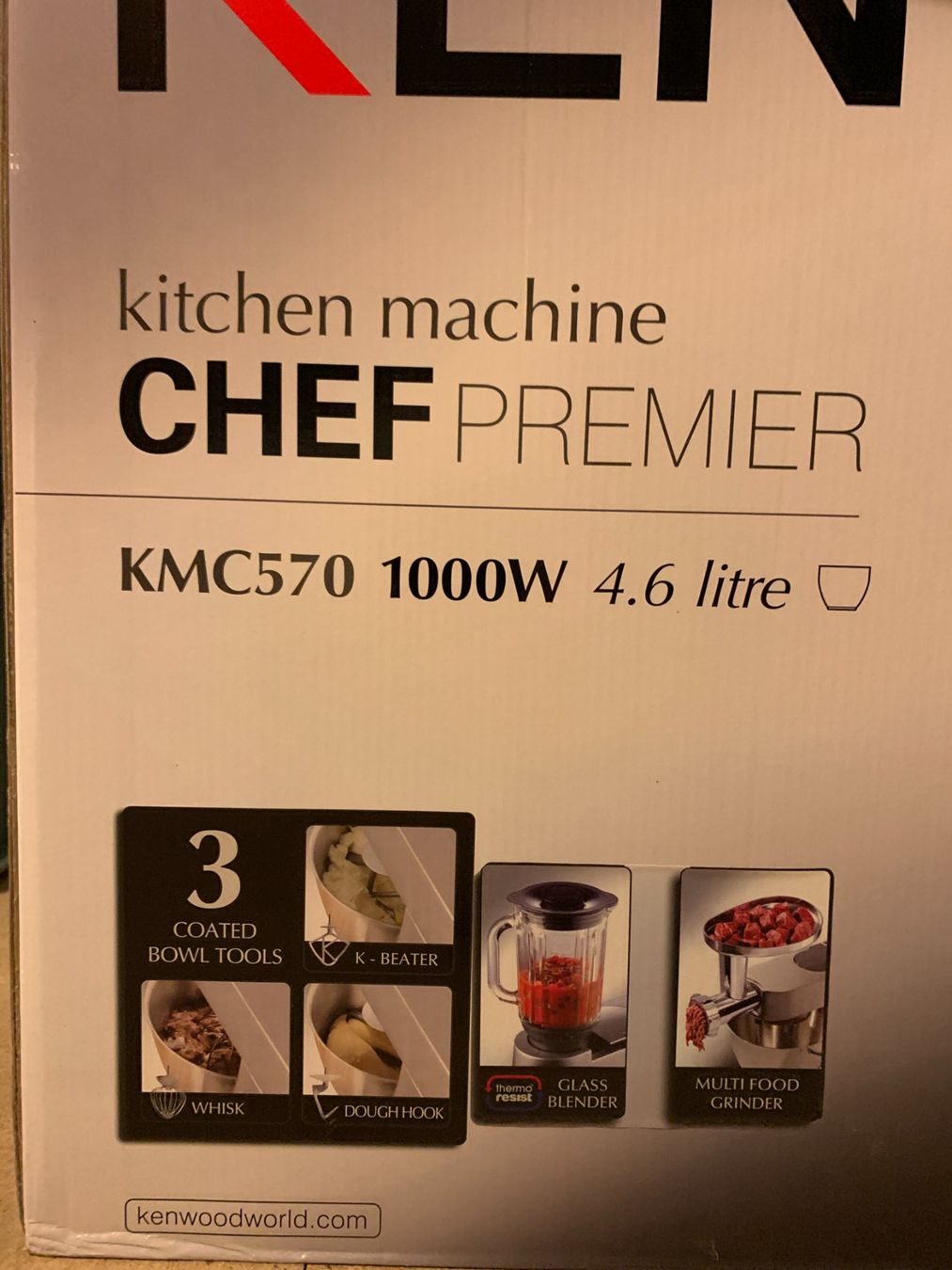 Kenwood Elettrodomestici da cucina: Kenwood Chief Premier KMC570 - Zubehör **SCHNÄPPCHEN** – Usato da Waldkirch venduto da kanada015 5