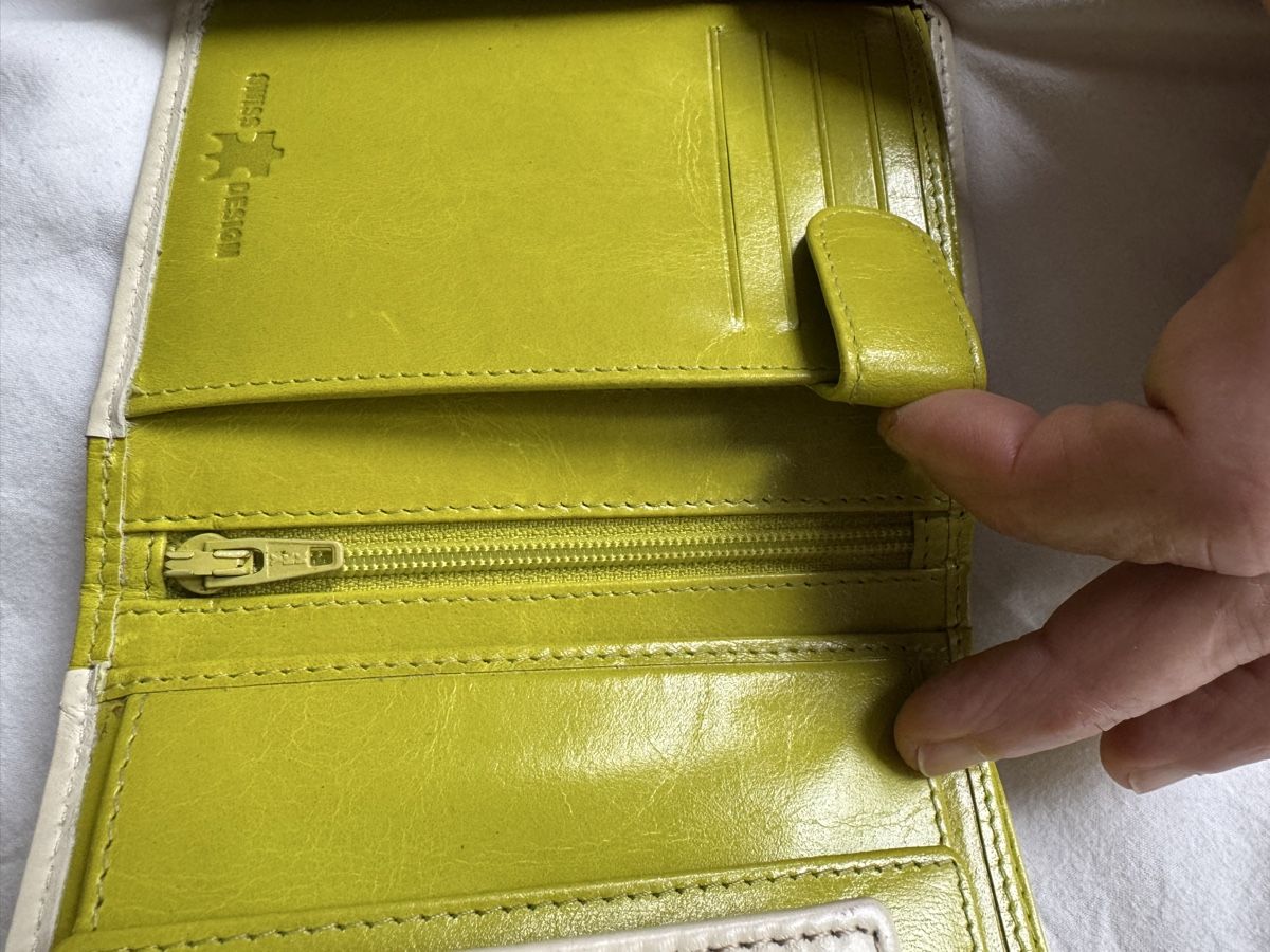 Portamonete: Portemonnaie Leder Neue – Usato da Zürich venduto da Manubene 3