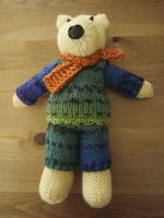 Handgestrickte Bären