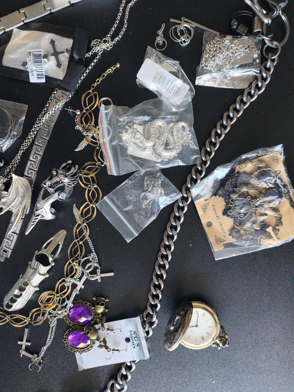 Sonstiger Schmuck: Modeschmuck gothik konvolut 16 – Gebraucht aus Kreuzlingen von dad_9x7b 3