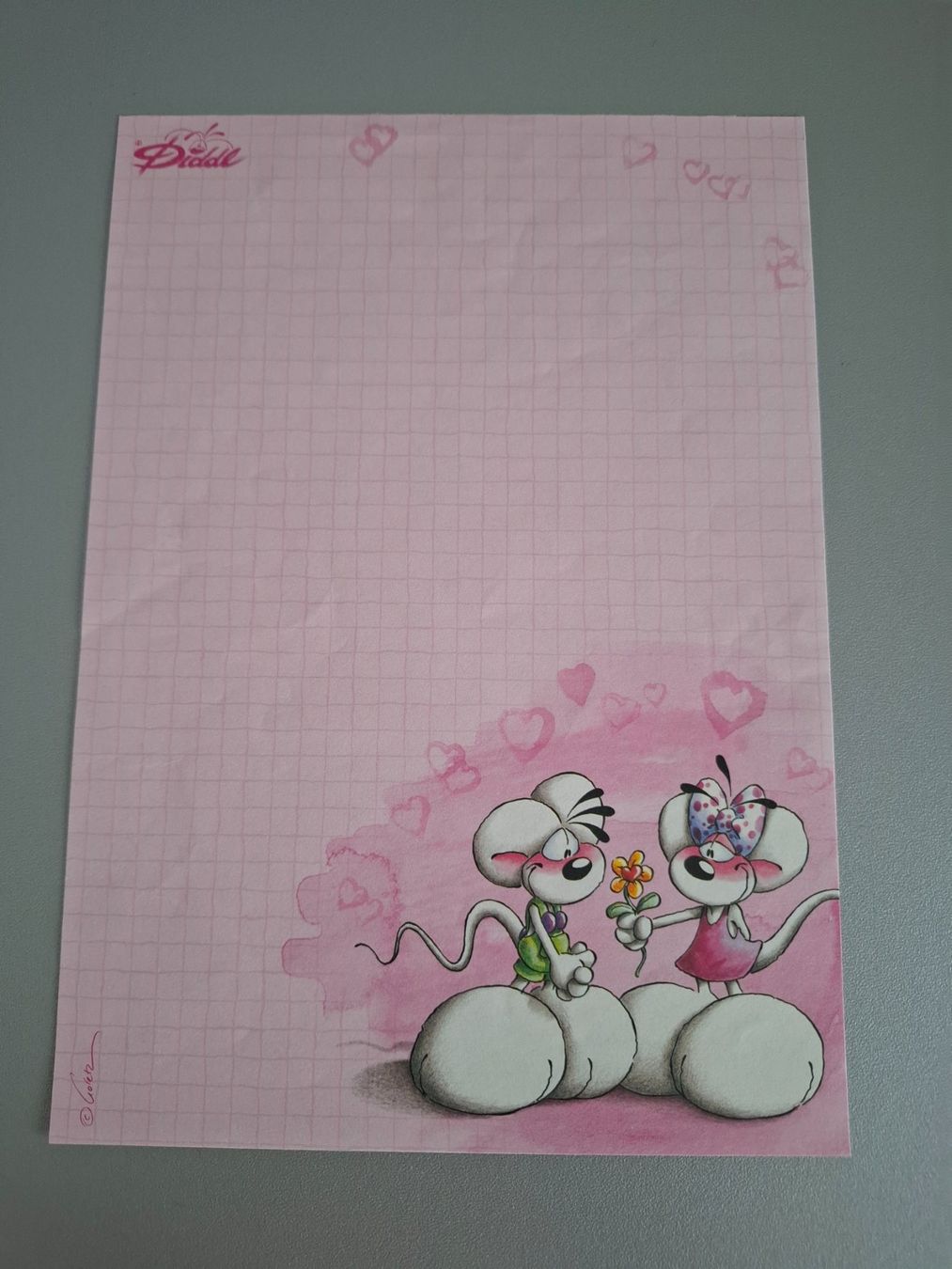 Schreibblöcke: Diddl Blatt A5 aus Block Nr. 241 – Gebraucht aus Grosswangen von michelli.