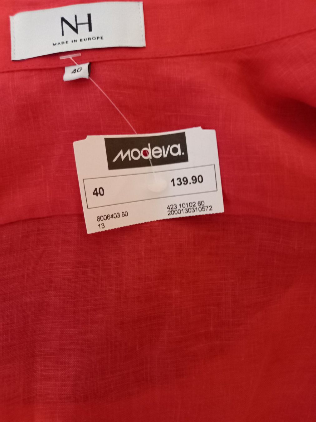 Camicette: Damen Bluse leinen neu – Nuovo e nell'imballaggio originale da Solothurn venduto da sweyla21 2