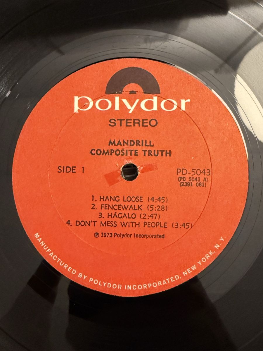 Vinyles: Mandrill - Composite Truth  – D'occasion à Delémont par Studio_du_soleil 2