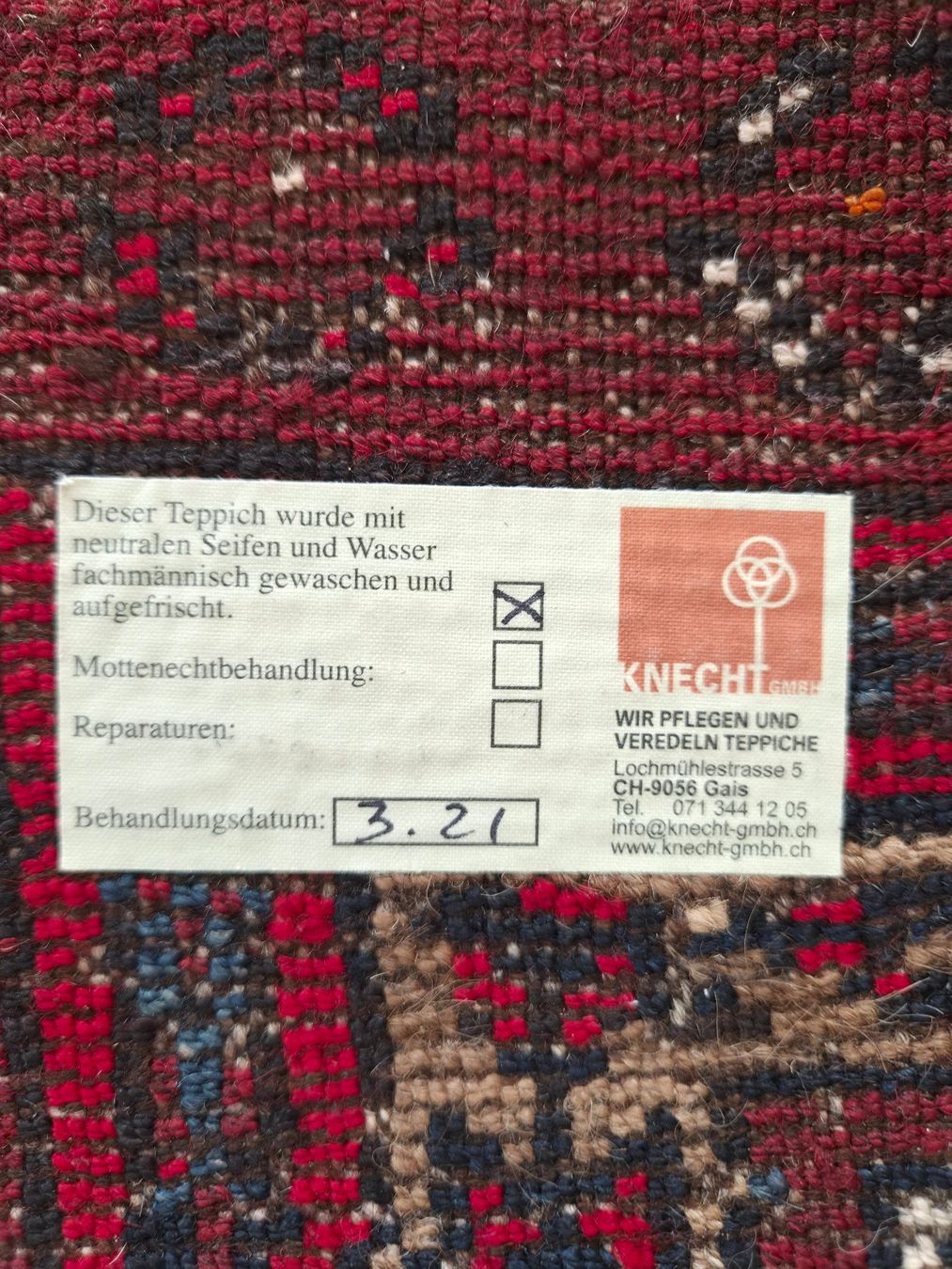 Tappeti: Orientteppich  117 x 83 cm – Usato da Winterthur venduto da Karat 2