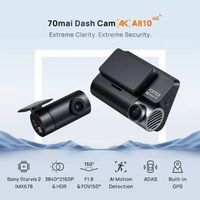 Dashcam 70mai A810 4K avant et arrière 
