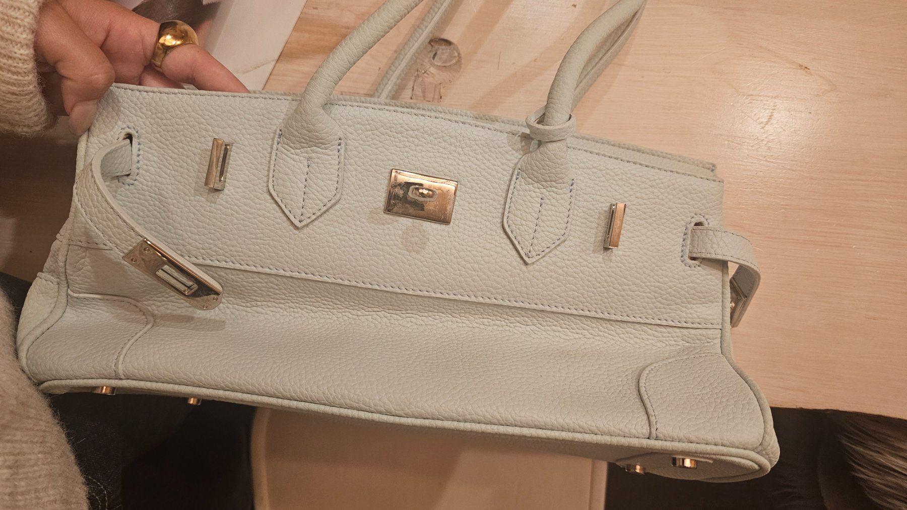 Borse da donna: Handtasche im Hermés Stile – Nuovo (secondo la descrizione) da Visp venduto da Itzschtev 3