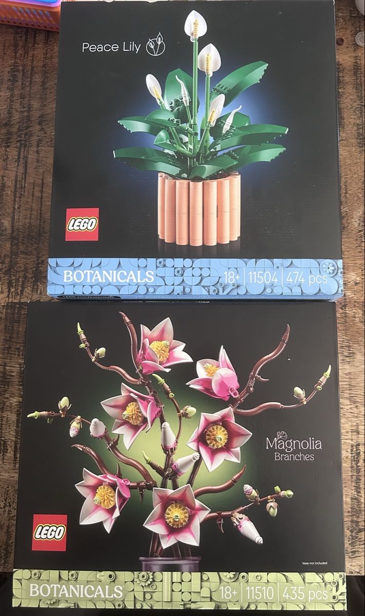 Lego Kit di costruzioni: Lego lot de 2 Botanicals – Nuovo e nell'imballaggio originale da confignon venduto da chachou79