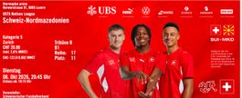 4 Tickets für das UEFA Nations League Spiel zu verkaufen