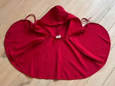 Rotkäppchen Cape/Umhang,Fasching/Karneval/Fasnacht/Kostüm
