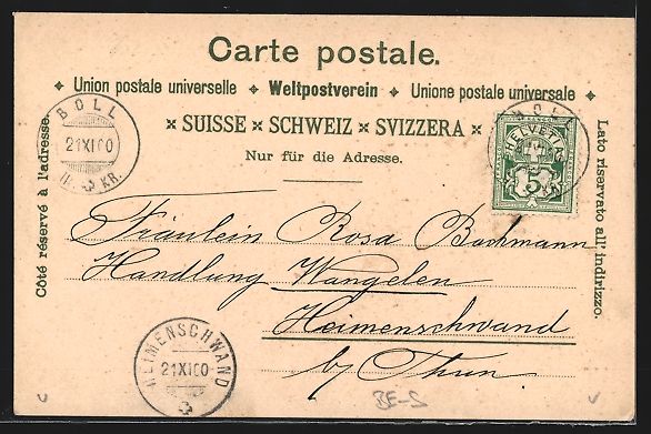 Ansichtskarten: Litho Bern, Warenhaus Gebrüder Loeb, Ki – Gebraucht aus Berlin von bartko-reher 1