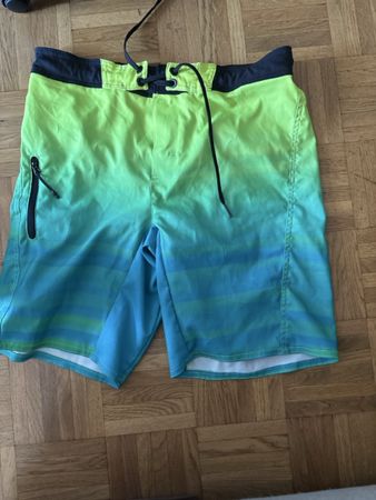 Shorts de bain garçon dégradé bleu/vert taille 12-13 ans