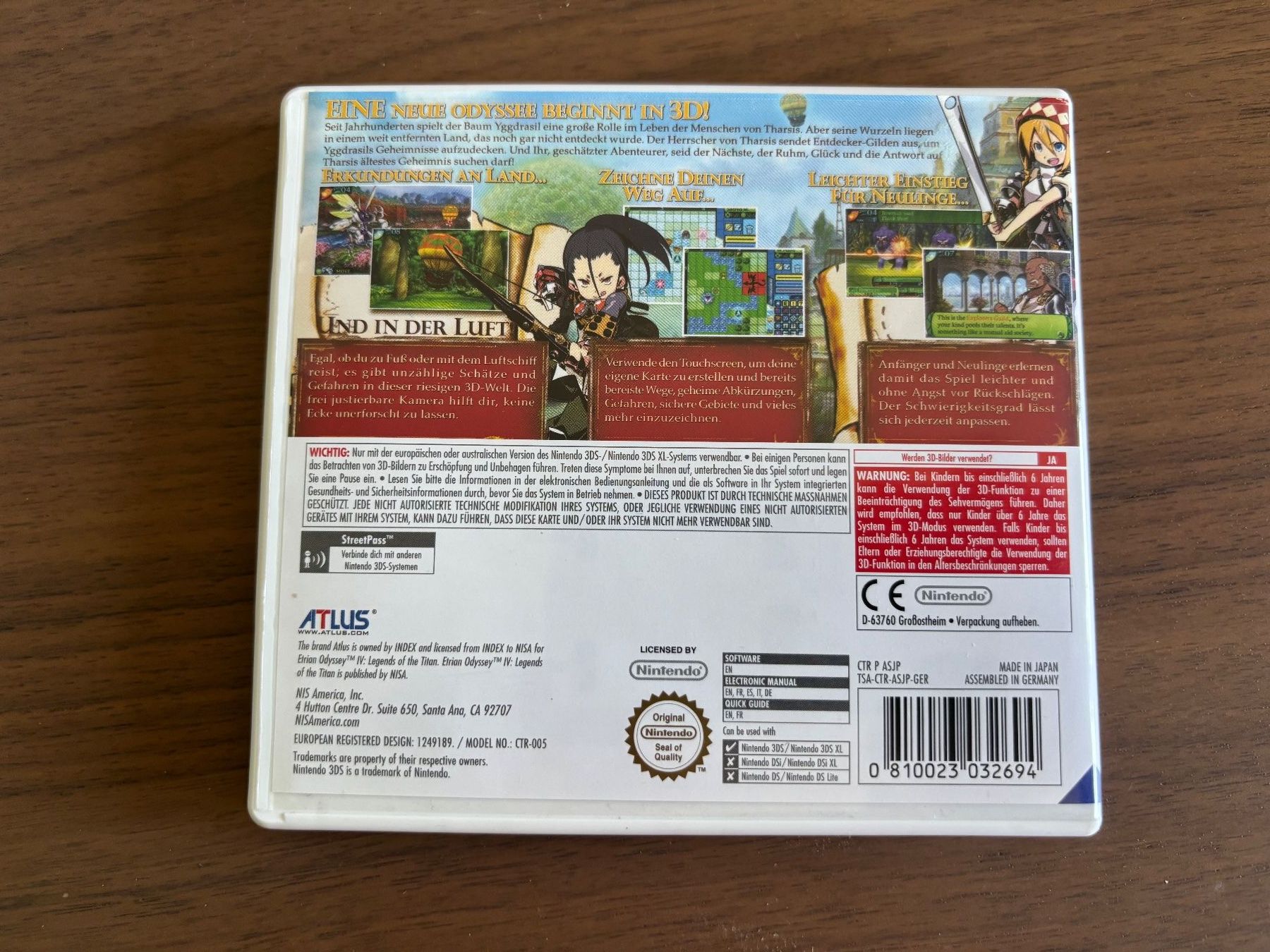 Nintendo Jeux: Etrian Odyssey IV [3DS] – D'occasion à Killwangen par Ryusens 1