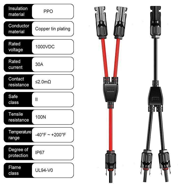 Solargeräte und Solarprodukte: Solarpanel y-stecker MC4 Stecker – Neu (gemäss Beschreibung) aus Thun von nuonuo 1