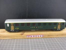 HAG SBB Wagen 1.Klasse, ohne OVP, Längenmassstab 1:100