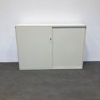 Lista Office LO One Schiebetür-Aktenschrank 3-OH Perlweiss