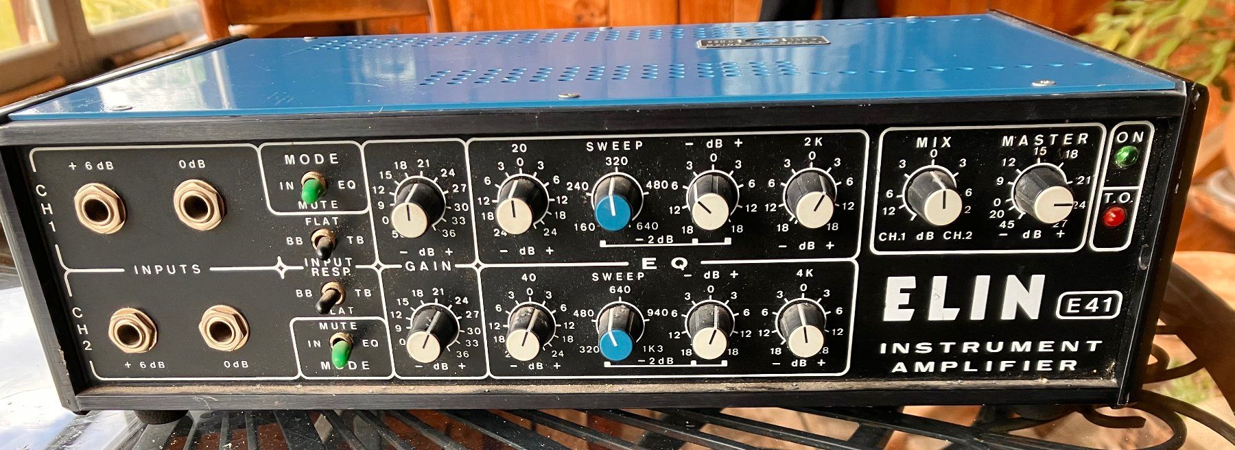 Verstärker: ELIN E 41 Instrumentalverstärker – Gebraucht aus Linden von nitsirc