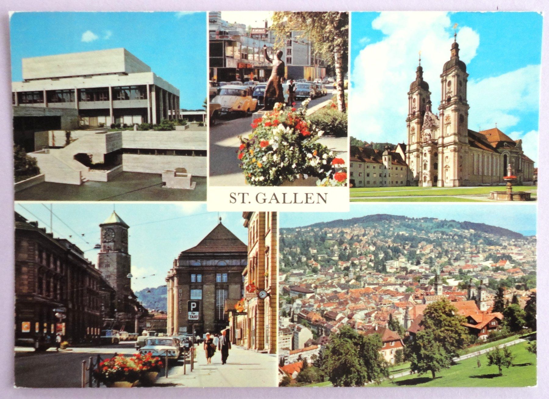 Cartoline postali: St. Gallen – Usato da Fétigny venduto da Billy2miny
