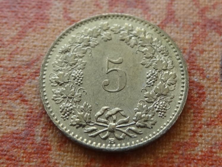 Tutti le monete: 5 Rp. 1993 – Usato da Romanel-sur-Lausanne venduto da Swift13 1