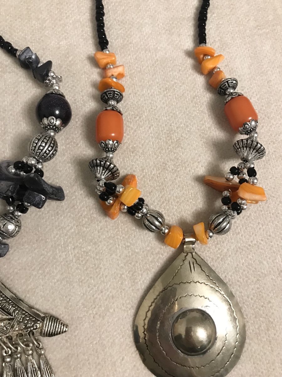 Catenine: Sommer Halskette Set, Modeschmuck, Ethno Style, Noch nie get – Nuovo (secondo la descrizione) da Dübendorf venduto da nela123 2