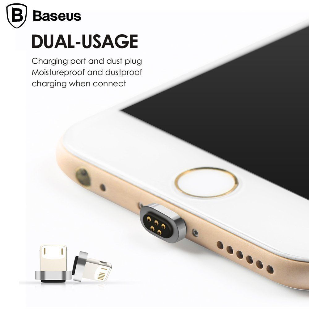 Telefoni cellulari / Smartphones: Baseus Câble magnétique avec 2 embout (Lightning & microusb) – Nuovo e nell'imballaggio originale da Morges venduto da DigiAC 3