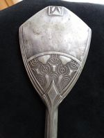 Eleganter originaler ART DECO Handspiegel, Zinn. ca 1925