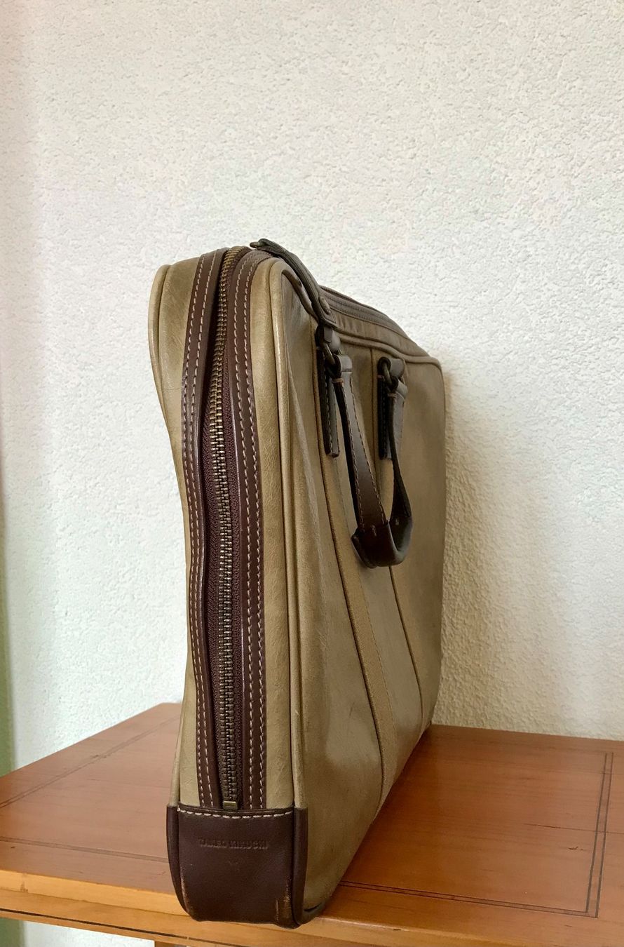 Koffer & Taschen: Vintage Ledertasche von Takeo Kikuchi – Gebraucht aus Basel von nostanz 2