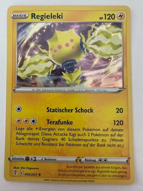 Pokémon Sammelbilder & Trading cards: Regieleki - Holo - Pokemon – Neu (gemäss Beschreibung) aus Nussbaumen AG von Pika-Shop
