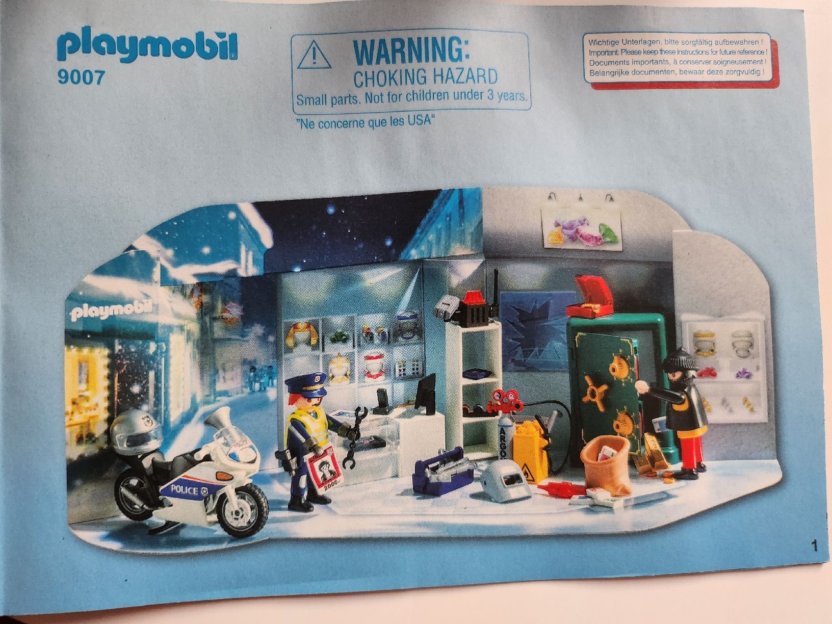 Playmobil Giocattoli: Playmobil Set - Überfall auf Bijouterie! – Usato da Weiningen ZH venduto da Annakatharina 2