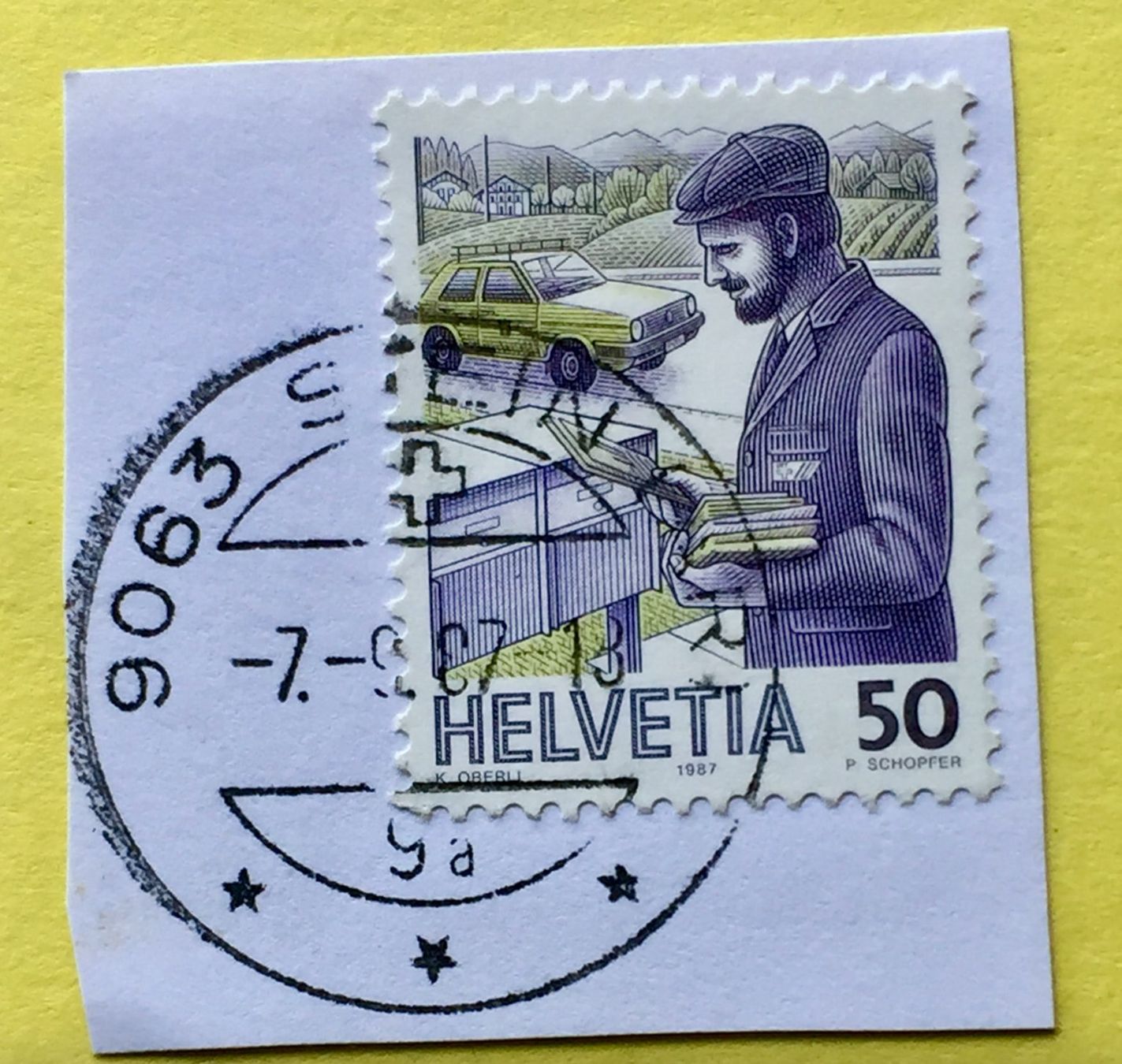 Alle Briefmarken: CH Briefmarken VOLLGESTEMPELT   – Gebraucht aus Aarau von Billa007