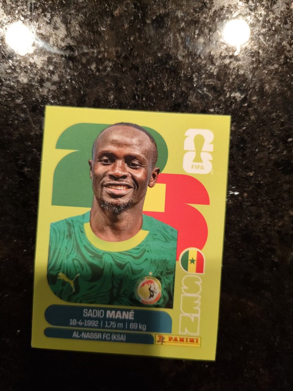 Panini Carte collezionabili: Panini WM 2026, SEN 15, Mané – Usato da Aarburg venduto da gloeckgloeck