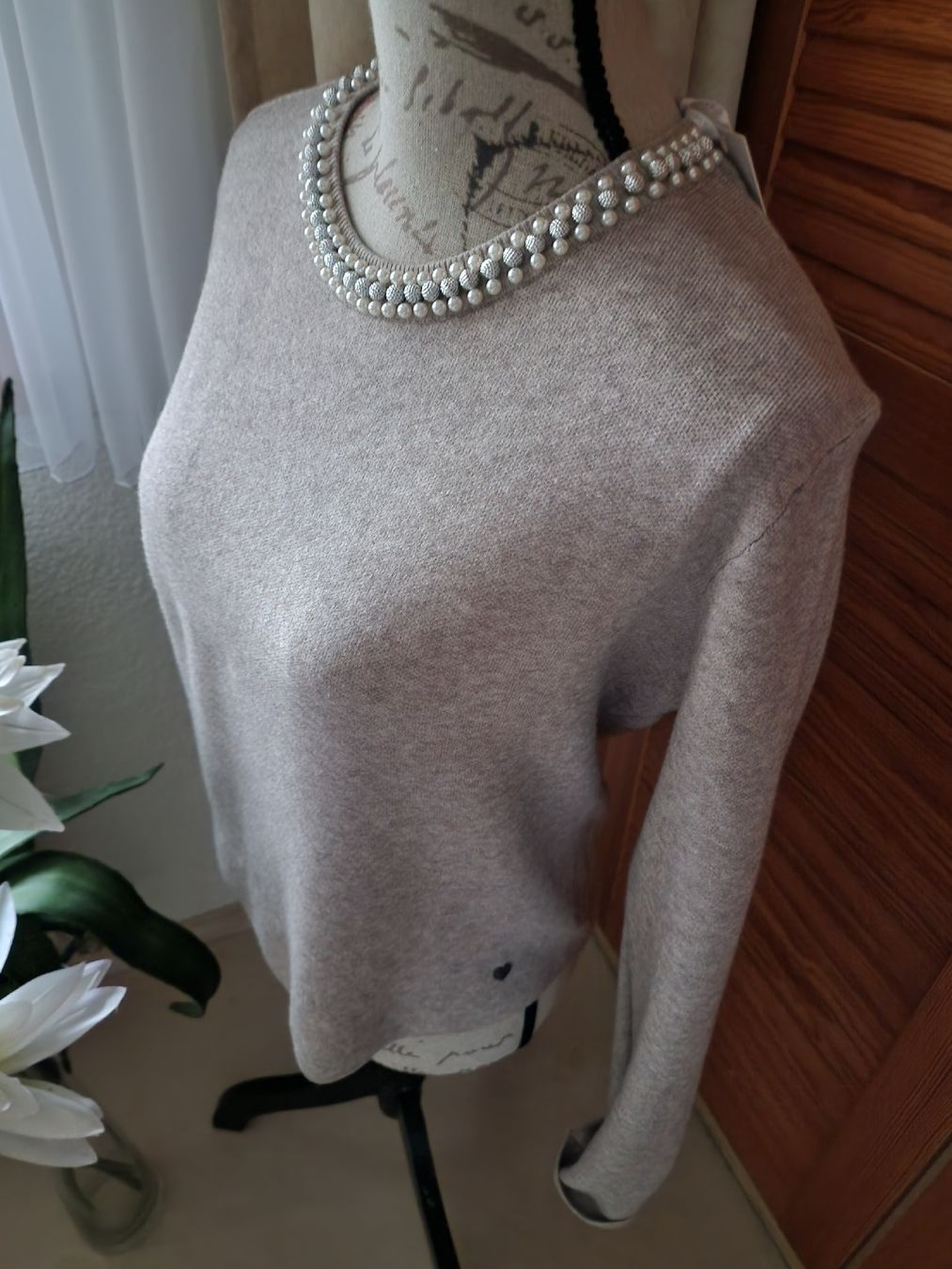 Pulls & Sweat-shirts: Pullover mit Perlen Gr. S – Neuf (Voir description) à Barzheim par spitz01 3