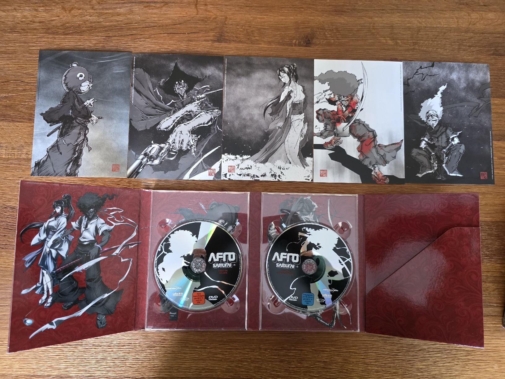 Tutti i DVDs: Afro Samurai DVD with art prints – Usato da Zürich venduto da TimZurich1 1