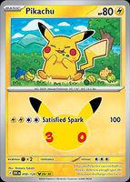 Pikachu - Pokémon TCG - 30C 050/128 | EN