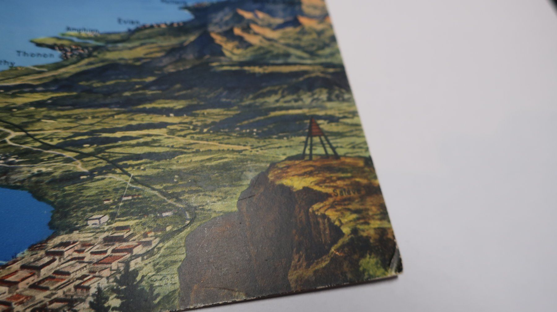 Ansichtskarten: Lac Léman Genève Panorama 1939 – Gebraucht aus Cormoret von Pascalll2001 2