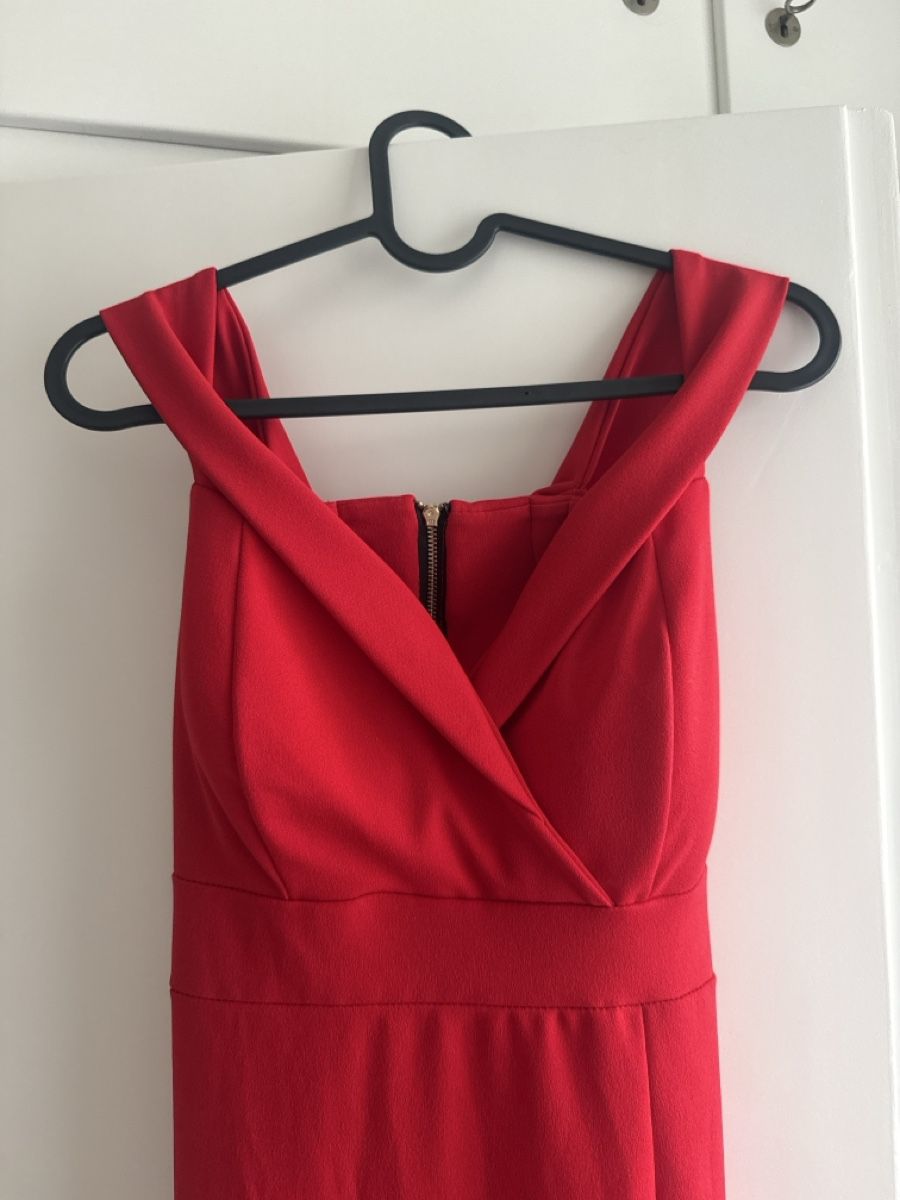Vestiti: Rotes Abendkleid mit Schlitz, Grösse 36 – Nuovo (secondo la descrizione) da Pratteln venduto da syr_g2ql 2
