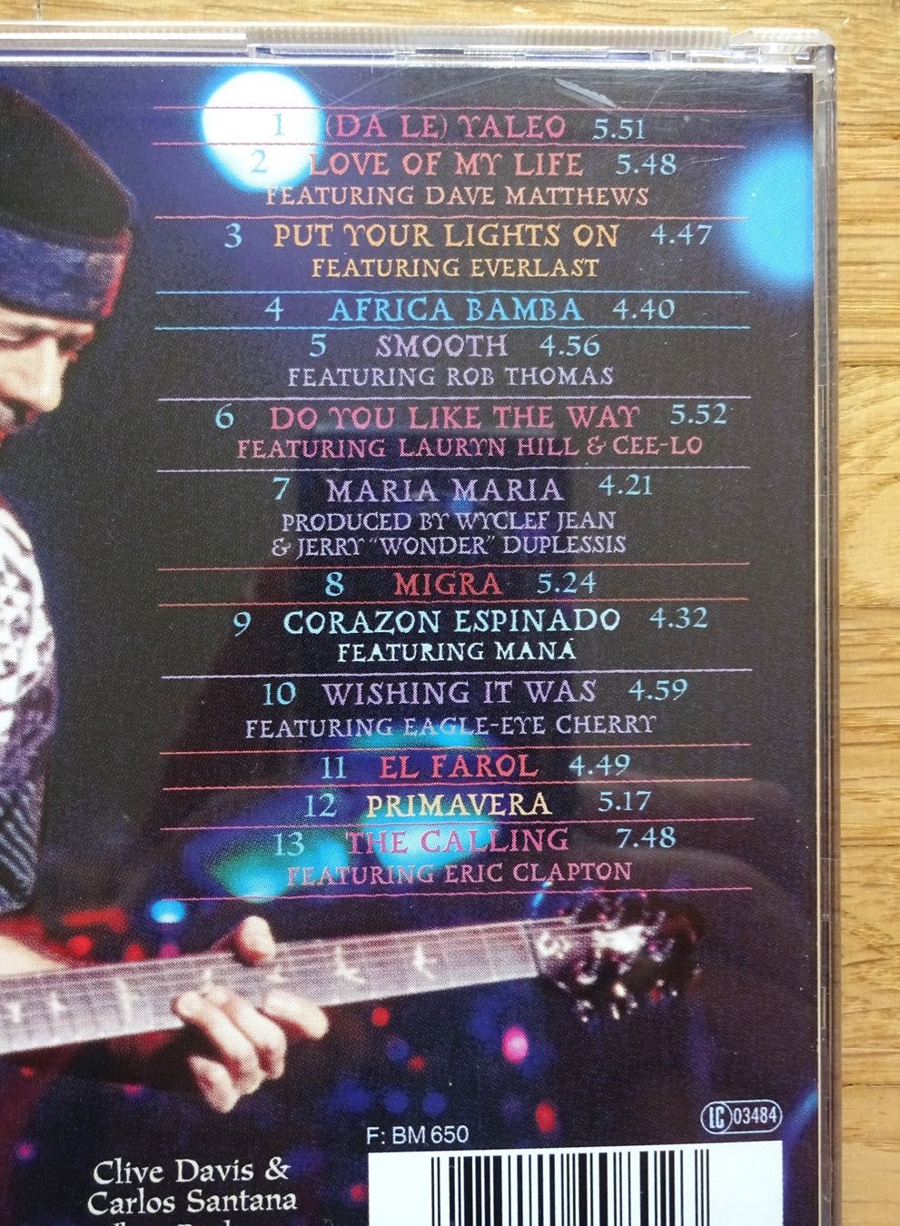 CD: Santana: Supernatural – Usato da St.Gallen venduto da Paddington11 2