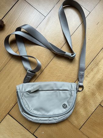 Lululemon Bag, Crossbody Bag, beige/grey