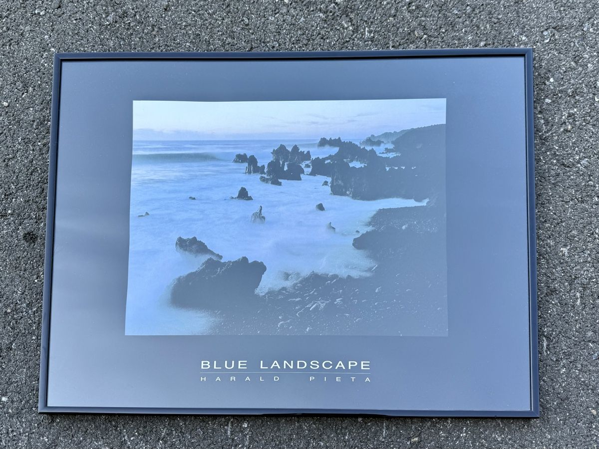 Poster & Bilder: Harald Pieta "Blue Landscape" Bild mit Rahmen, Top! – Gebraucht aus Oberägeri von eladiel
