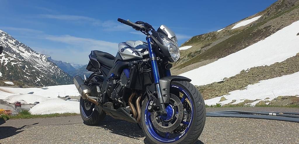 Yamaha Strasse: Yamaha FZ8 Race Blue – Gebraucht aus Wolfwil von soucheib