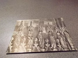 Ansichtskarte Freiburger Münster, Vorhal