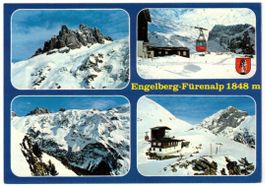 Engelberg - 4 Bild AK Fürenalp