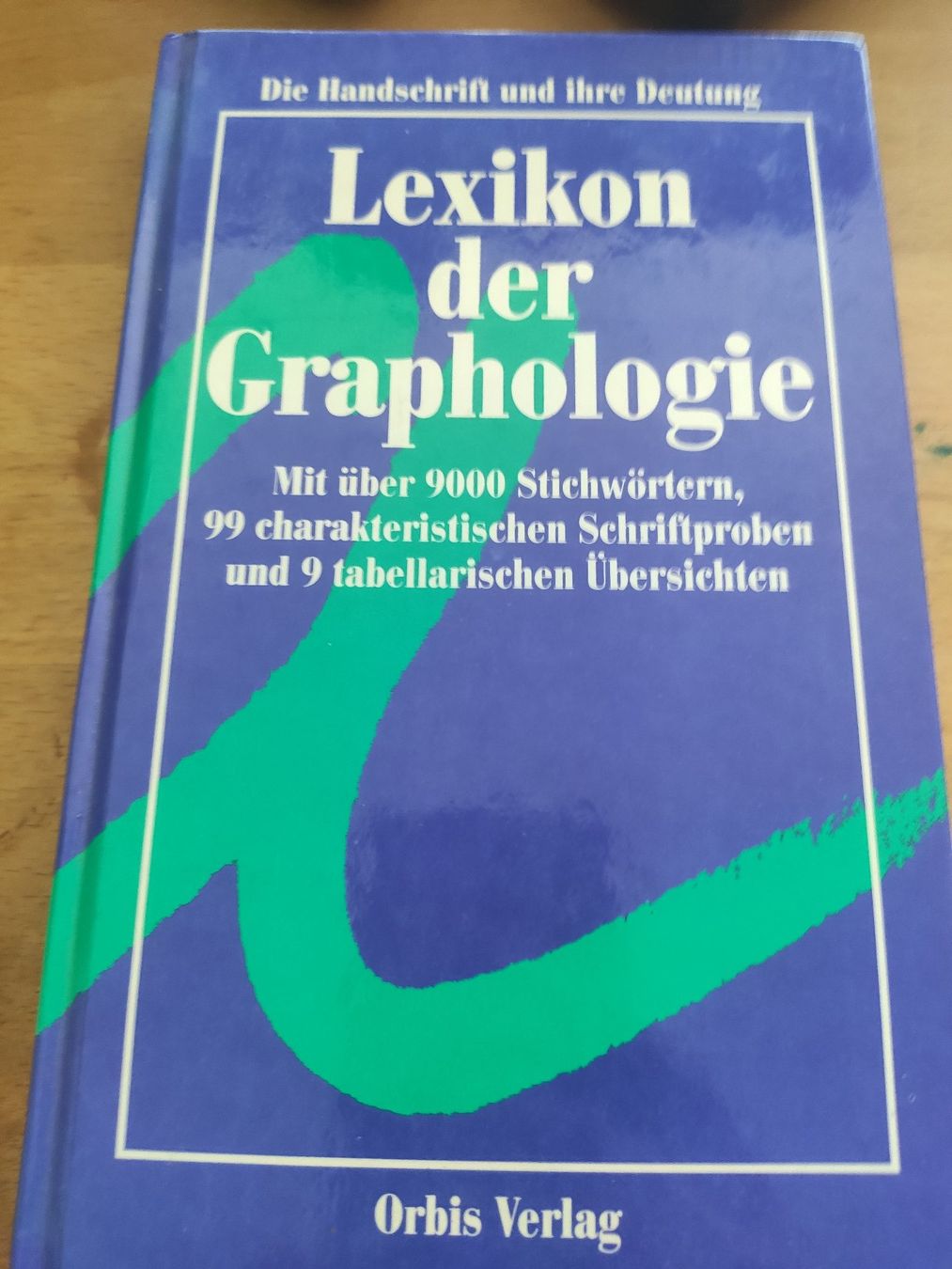 Libri: Lexikon der Graphologie, Hans Hubmann – Usato da Zürich venduto da typish