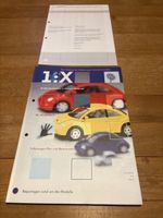 Volkswagen Sammelmodell Prospekt 1:X - Top Zustand! Mai 2000