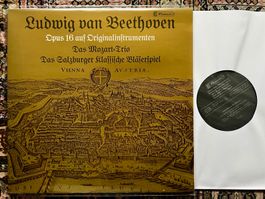 Beethoven Opus 16 Originalinstrumenten CH LP GEWASCHEN TOP