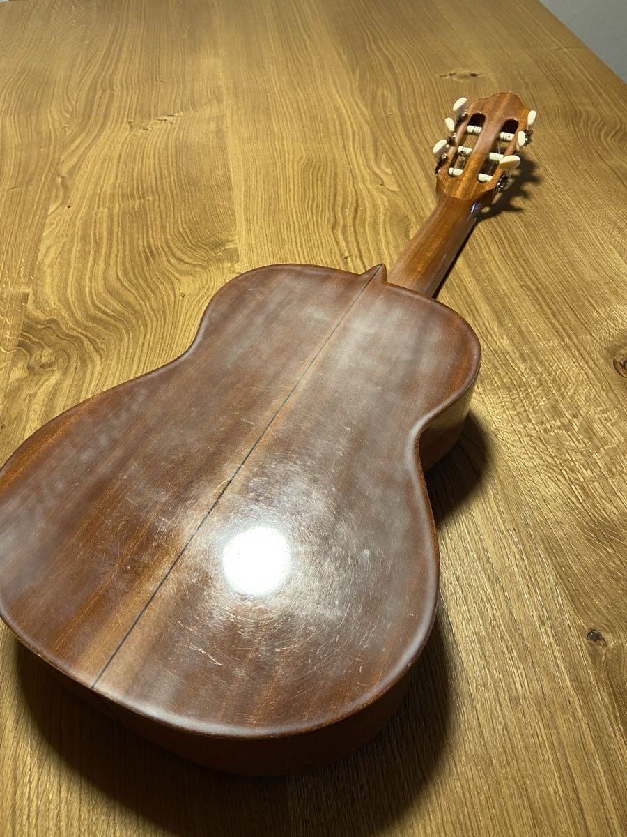 Strumenti musicali: Estève Kindergitarre mit Gebrauchsspuren – Usato da montlingen venduto da villasimius8 4